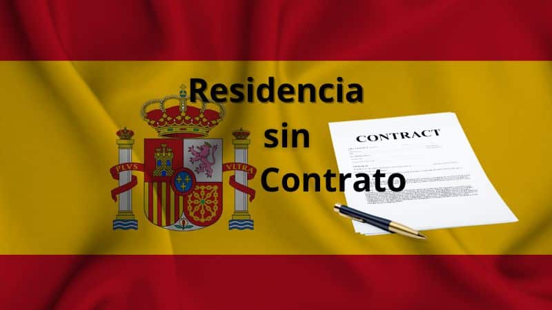 permiso de residencia en España sin contrato